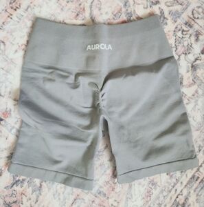 Aurola Gray Biker Shorts